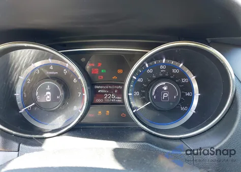 2012 Hyundai Sonata Se 2.0T из США, поврежденный, VIN 5NPEC4AB8CH477898